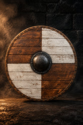 VW-10 Viking Round Shield oakfang shield 24" - Valknut Warriors