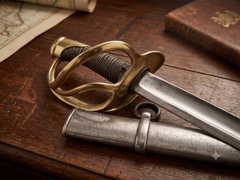 Historical 1822 Pattern Light Cavalry Sabre Replica | Brass Guard Sword