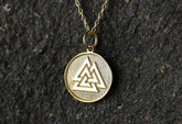Personalized Viking Valknut Pendant
