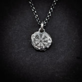 Nordic Viking Compass Vegvisir Necklace