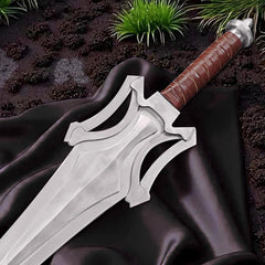 Handmade He-Man Power Sword - Stainless Steel Replica with Sheath