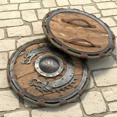 Handgefertigter mittelalterlicher Wikinger-Drachenschild – Graviertes nordisches Wanddekor aus Holz