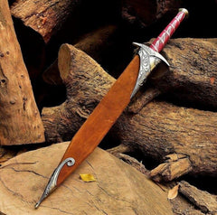 Handmade Steel Sting Sword Replica – Custom Engraved Fantasy Blade