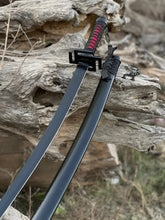 Ichigo Kurosaki Tensa Zangetsu Bankai Katana – Handgefertigte Schwarz-Klinge Anime Schwert-Replik