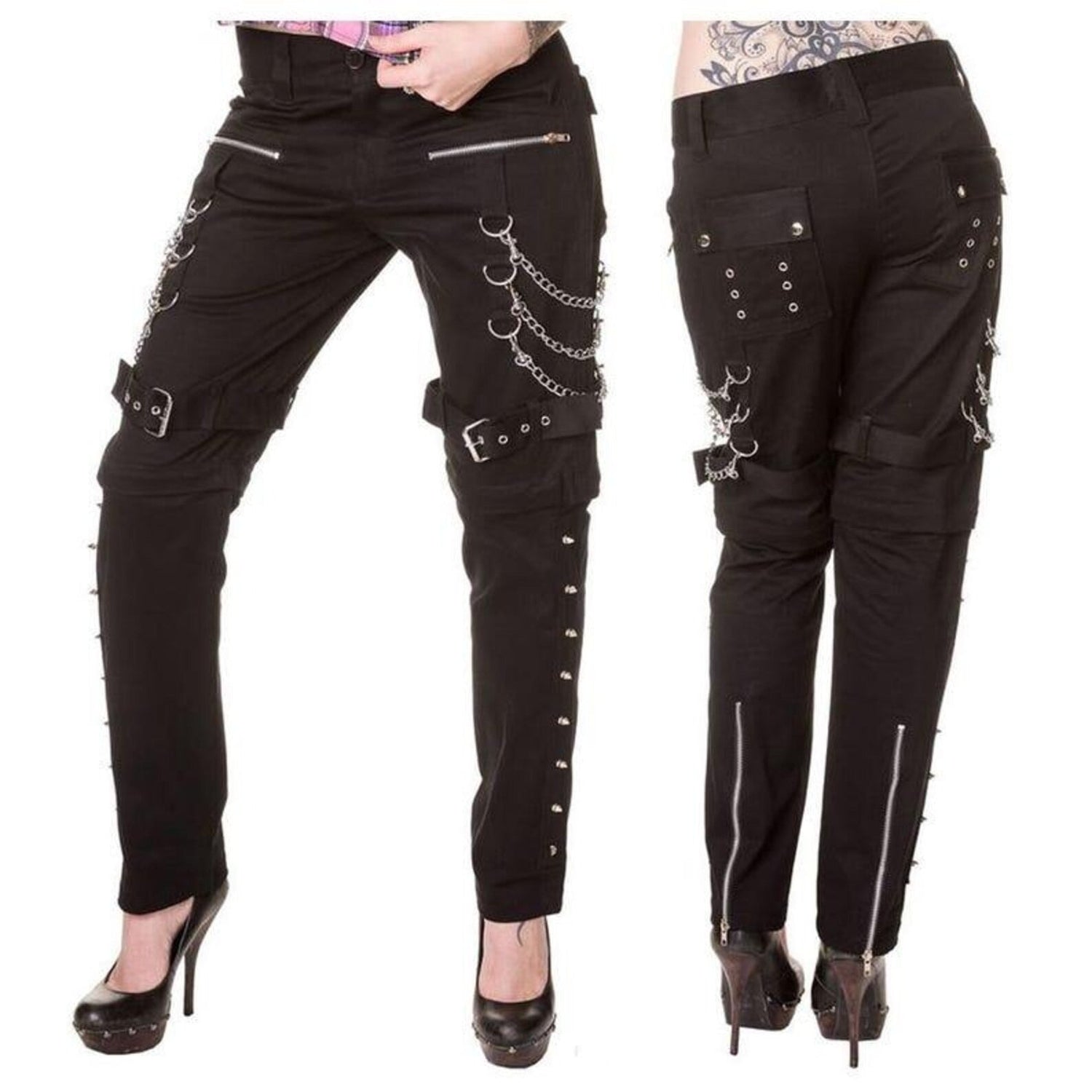 women gothic bottoms