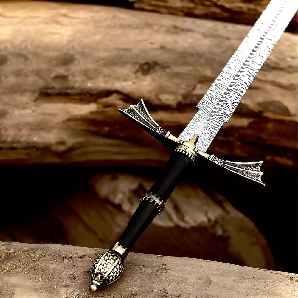 Damascus Steel Blade House of the Dragons | Game of Thrones | Dark Sister Sword Replica
