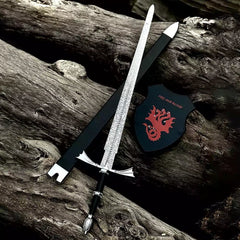 Damaststahl House of the Dragons Replikschwert | Game of Thrones | Dunkle Schwester Schwert Replik