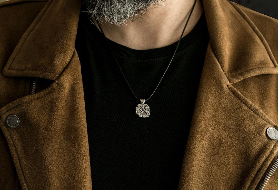 Eternal Love Viking Couple Necklace