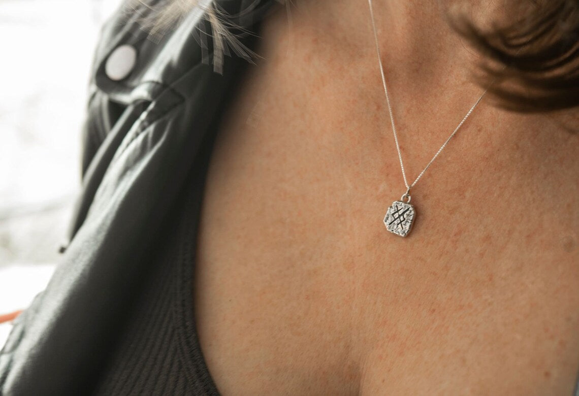 Eternal Love Viking Couple Necklace