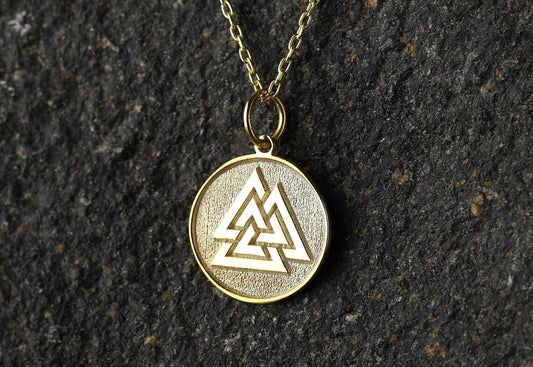Personalized Viking Valknut Pendant
