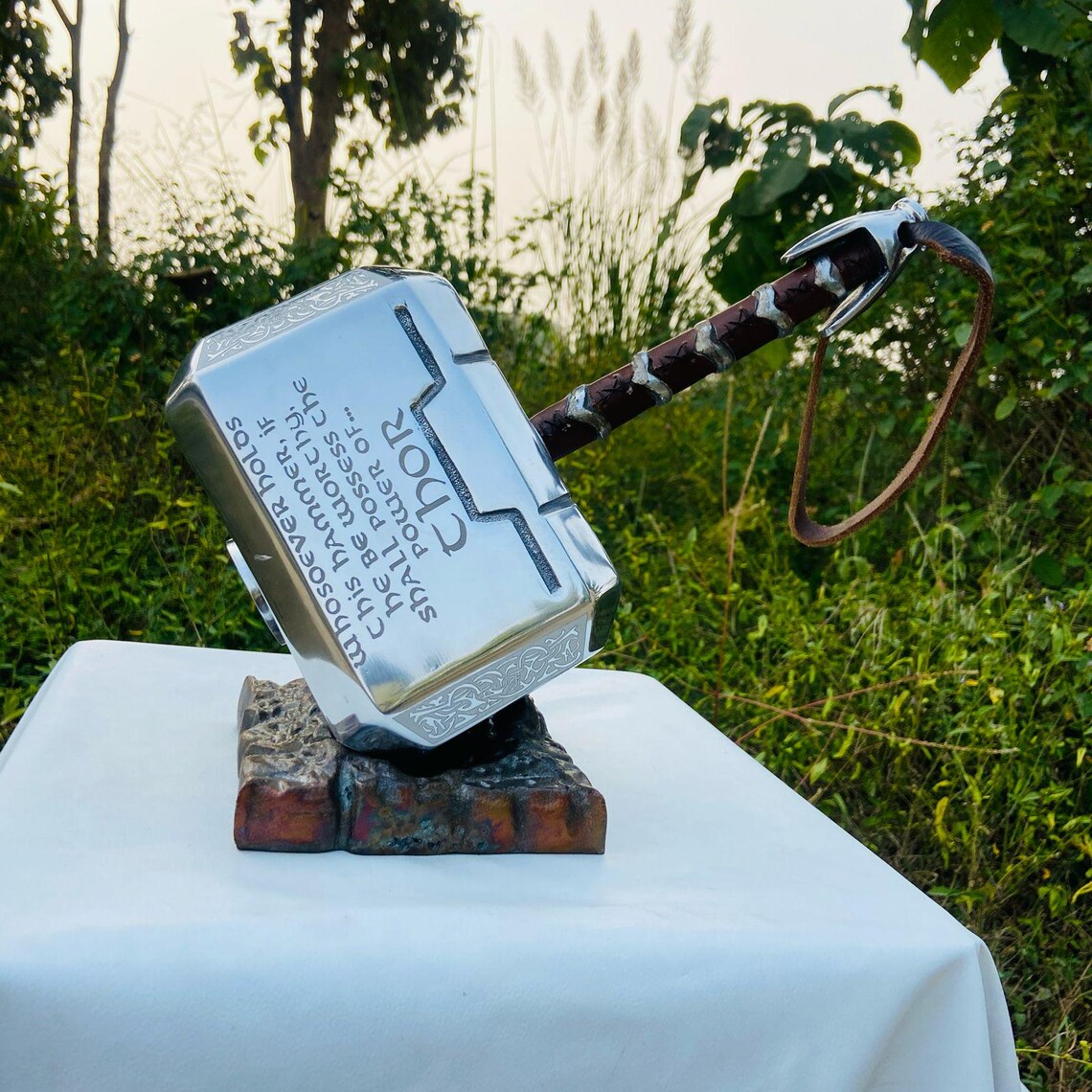 VW-54 Metal Thor Hammer, Gentlemen gift, Groomsmen Gift, Christmas Gift - Valknut Warriors
