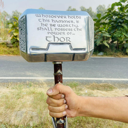 VW-54 Metal Thor Hammer, Gentlemen gift, Groomsmen Gift, Christmas Gift - Valknut Warriors