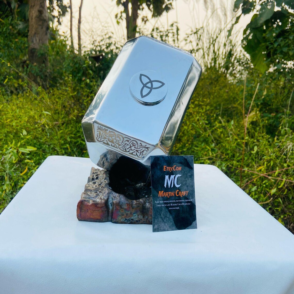 VW-54 Metal Thor Hammer, Gentlemen gift, Groomsmen Gift, Christmas Gift - Valknut Warriors