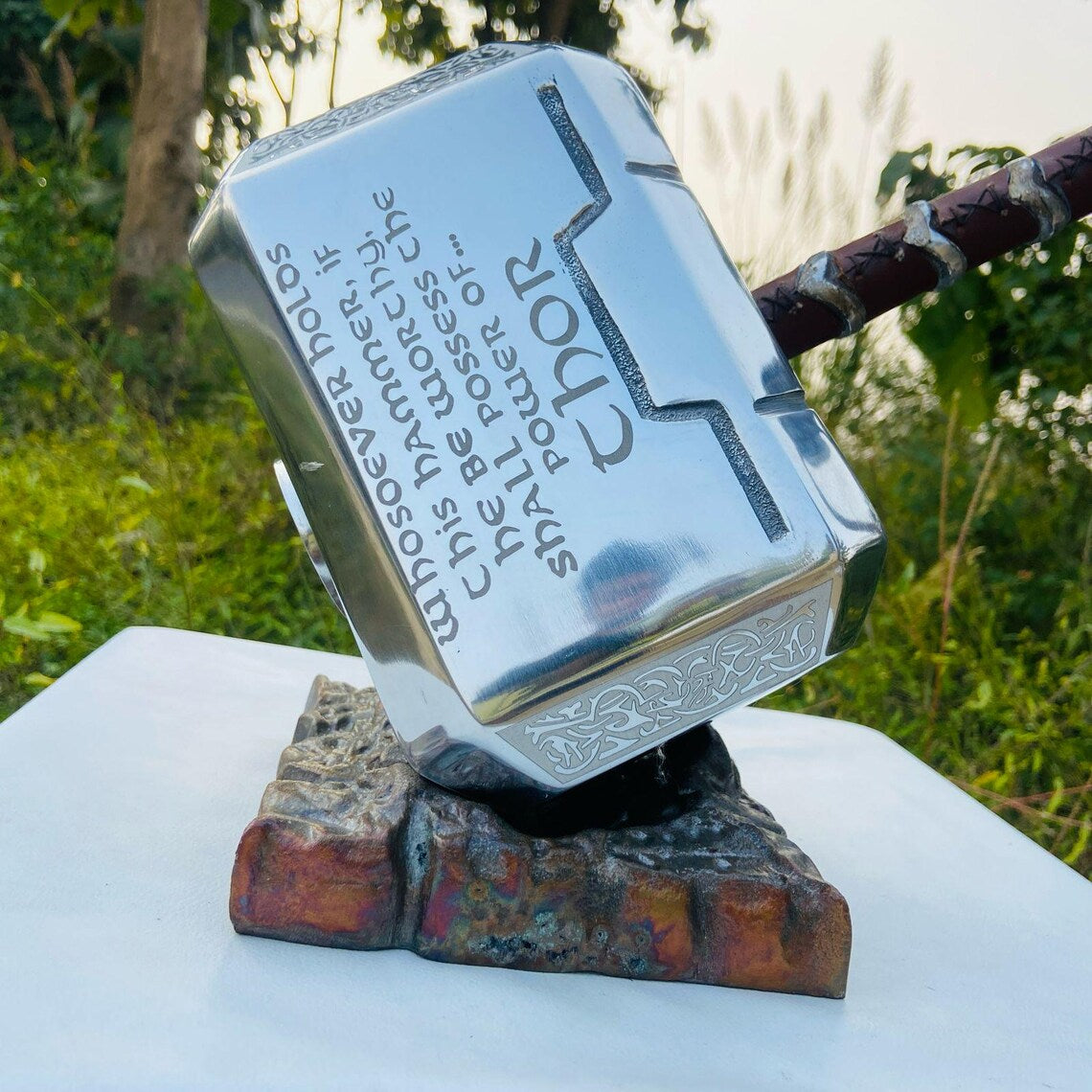 VW-54 Metal Thor Hammer, Gentlemen gift, Groomsmen Gift, Christmas Gift - Valknut Warriors