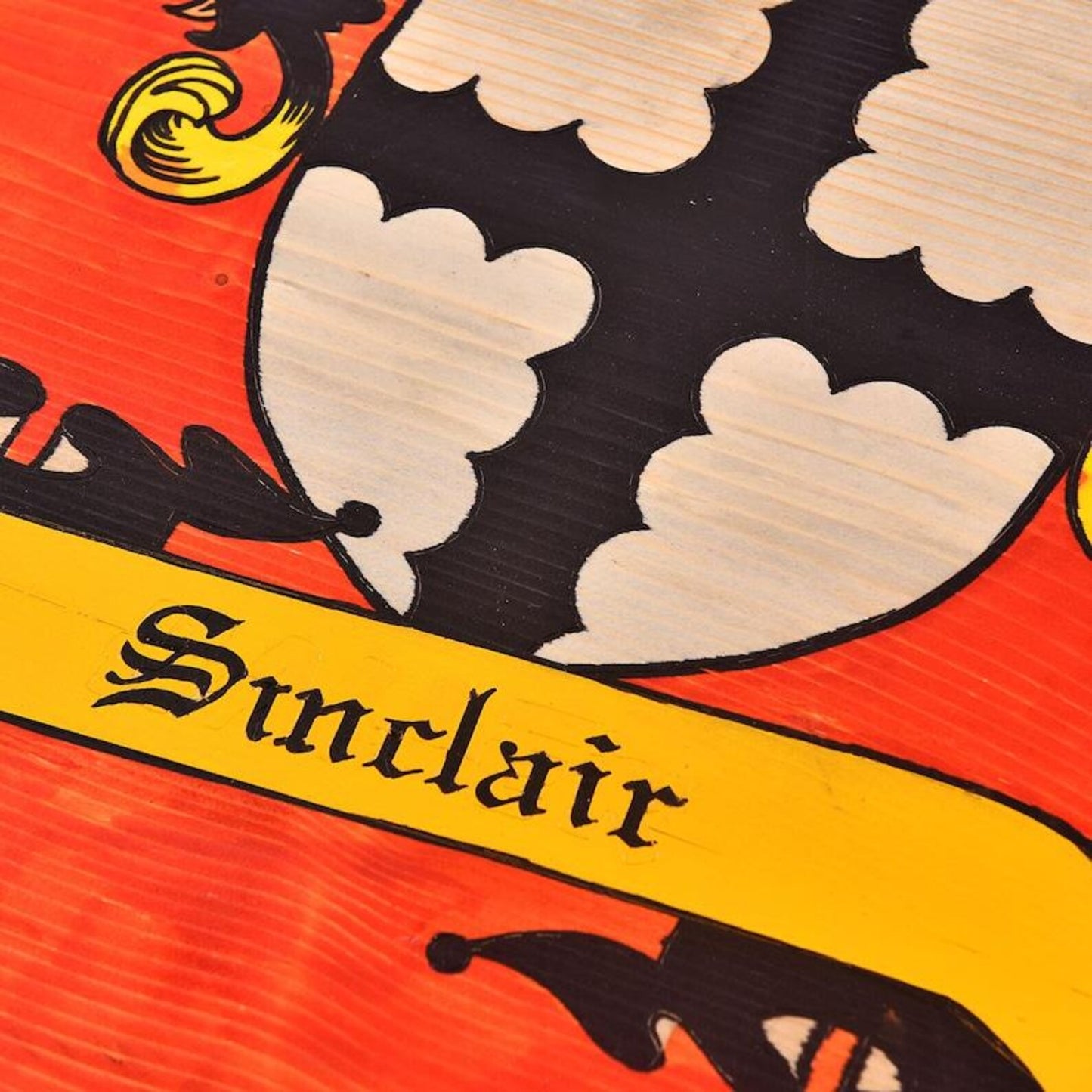 Custom Family Crest Shield | Personalized Medieval Round Wall Decor | Cosplay & Gift