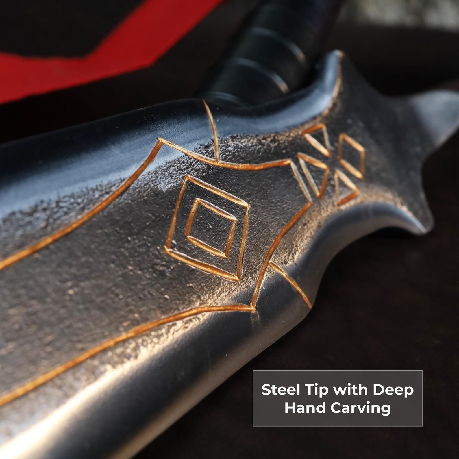Hand Forged Draupnir Spear Replica – God of War Ragnarok Inspired 3-Part Metal Spear