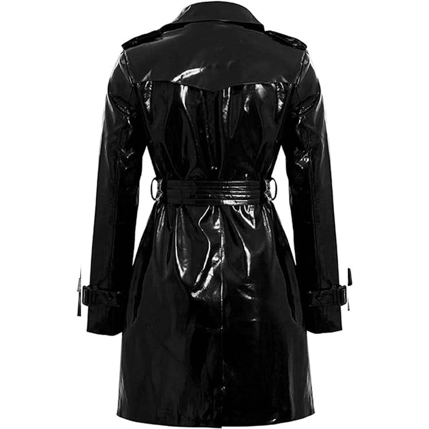 Purple Studded Punk Jacket: Women's Cyberpunk Goth Outerwear