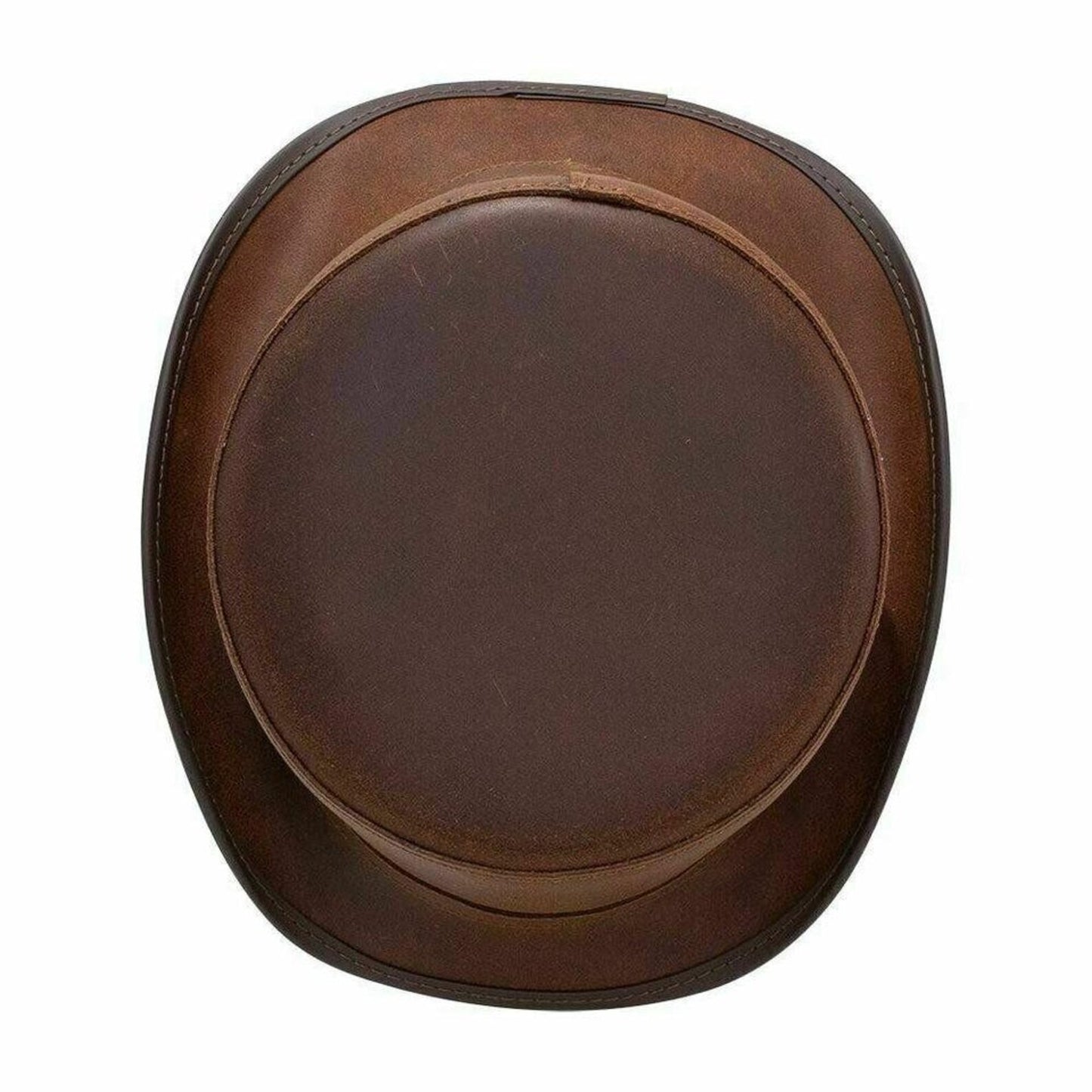 Handmade Leather Top Hat: Steampunk Gothic Victorian Cosplay