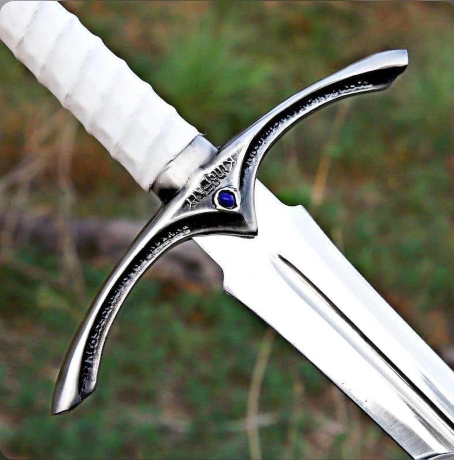Hand-Forged Medieval Longsword - Knight Broadsword with Scabbard