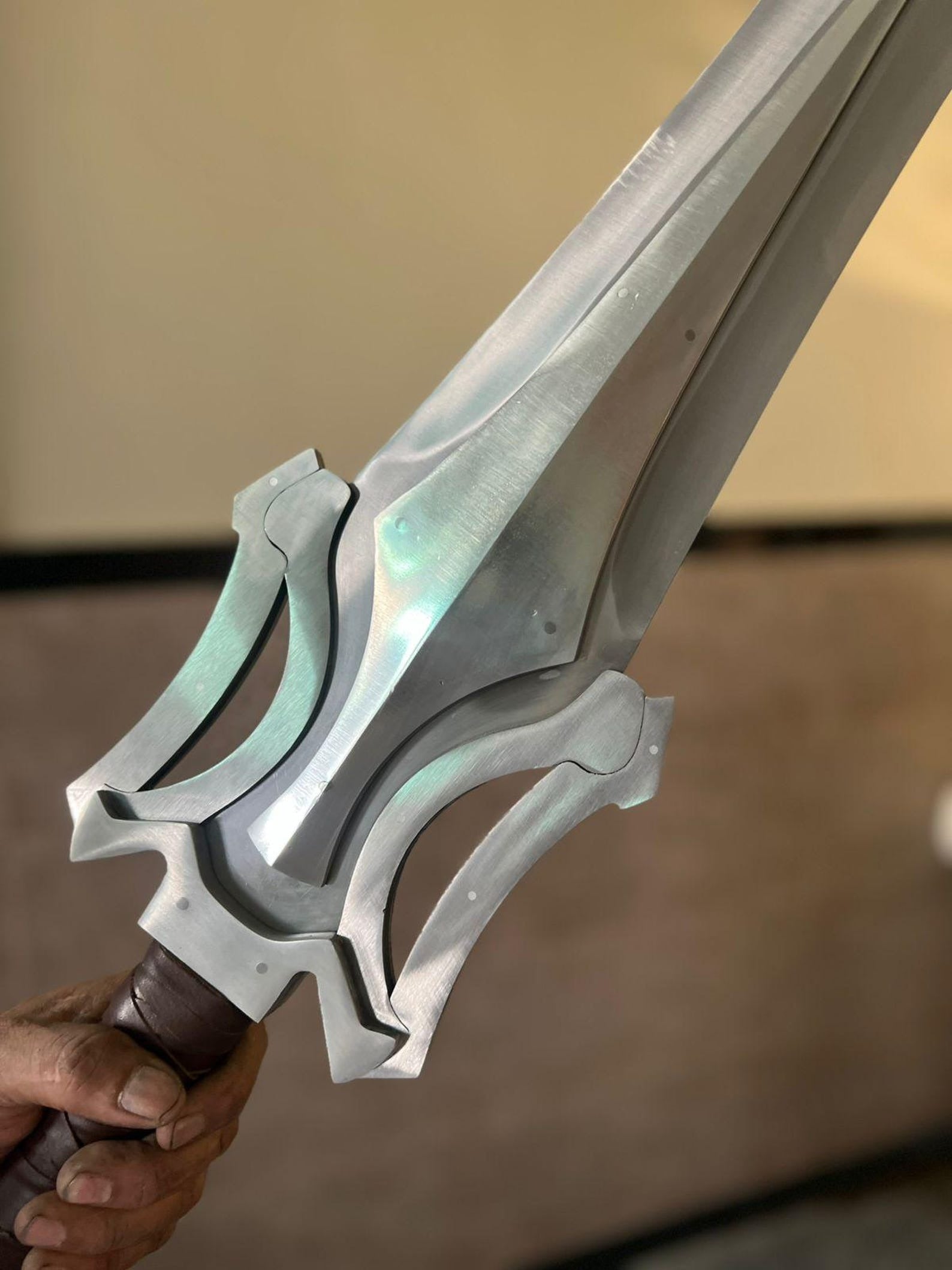 Handmade He-Man Power Sword - Stainless Steel Replica with Sheath