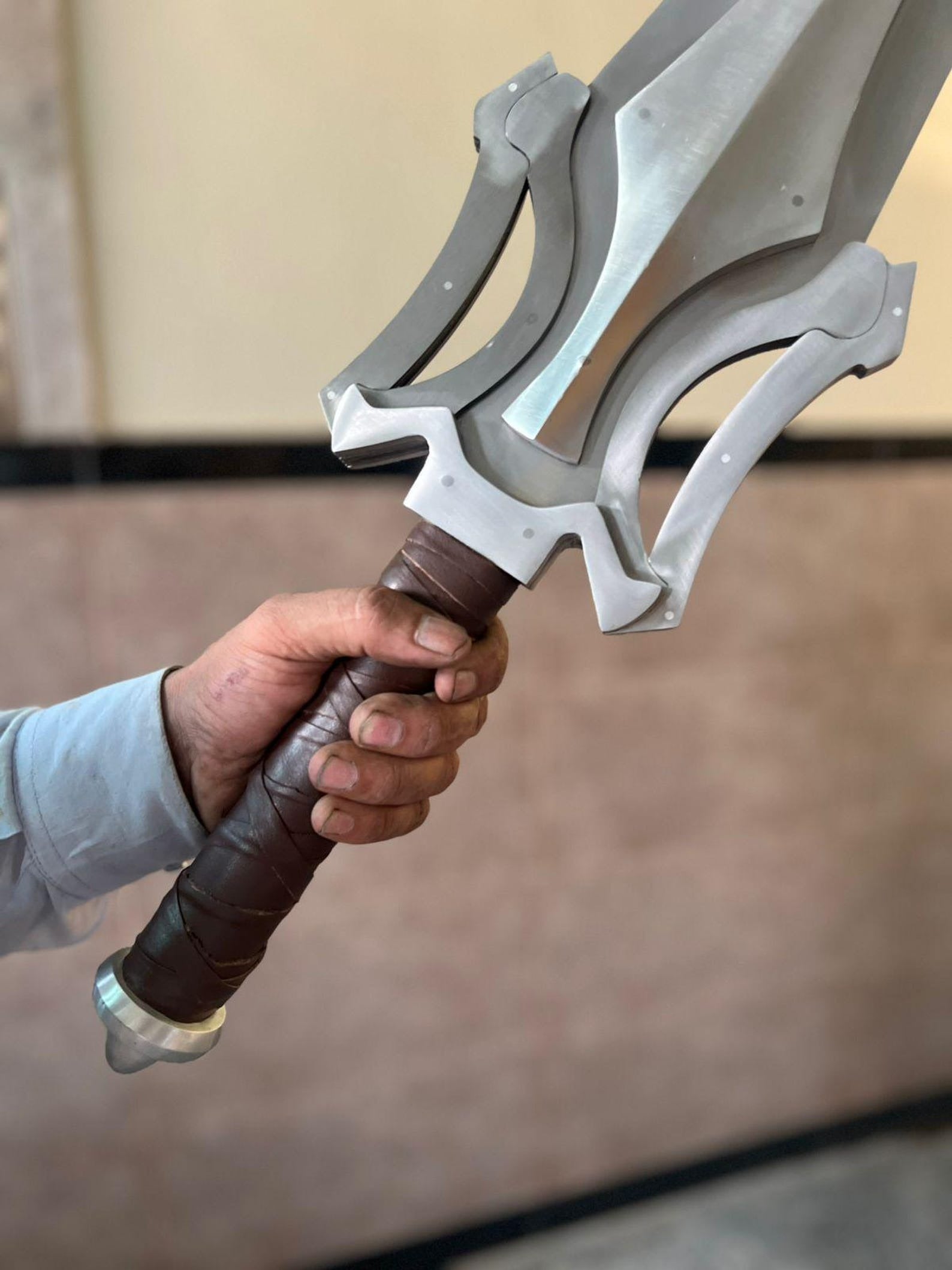 Handmade He-Man Power Sword - Stainless Steel Replica with Sheath