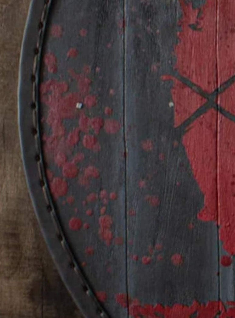 God Of War Shield, Plywood Shield, 24"Inches Shield,  Wall Hanging Shield, Wall Decor God Of War Shield