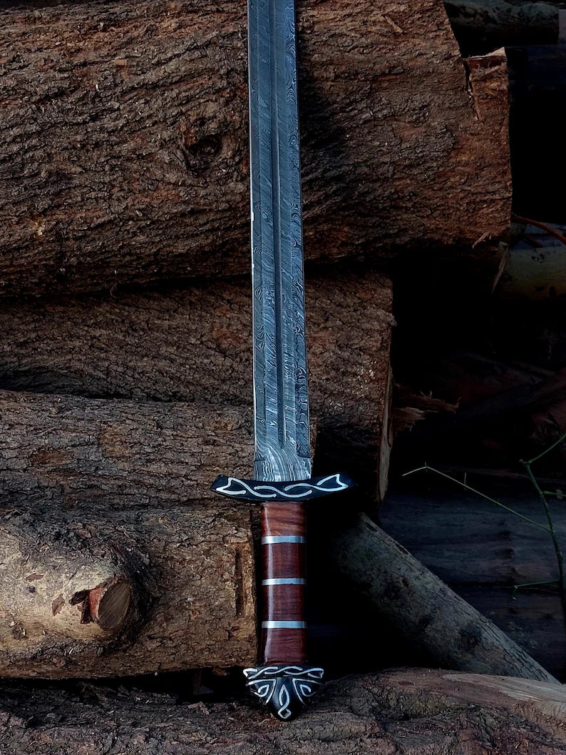 Northmen Damascus Steel Replica Sword