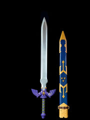 The Legend of Zelda Master Sword Replica with Scabbard | Real Metal Cosplay Sword