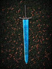 Handmade Dark Moon Fantasy Sword with Wall Mount