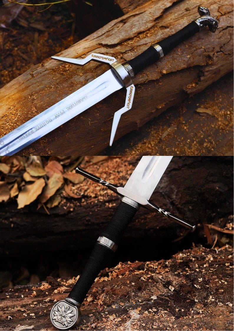 Handmade Witcher 3 Sword Master Sword