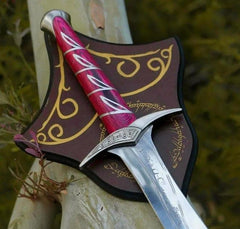 Handmade Steel Sting Sword Replica – Custom Engraved Fantasy Blade