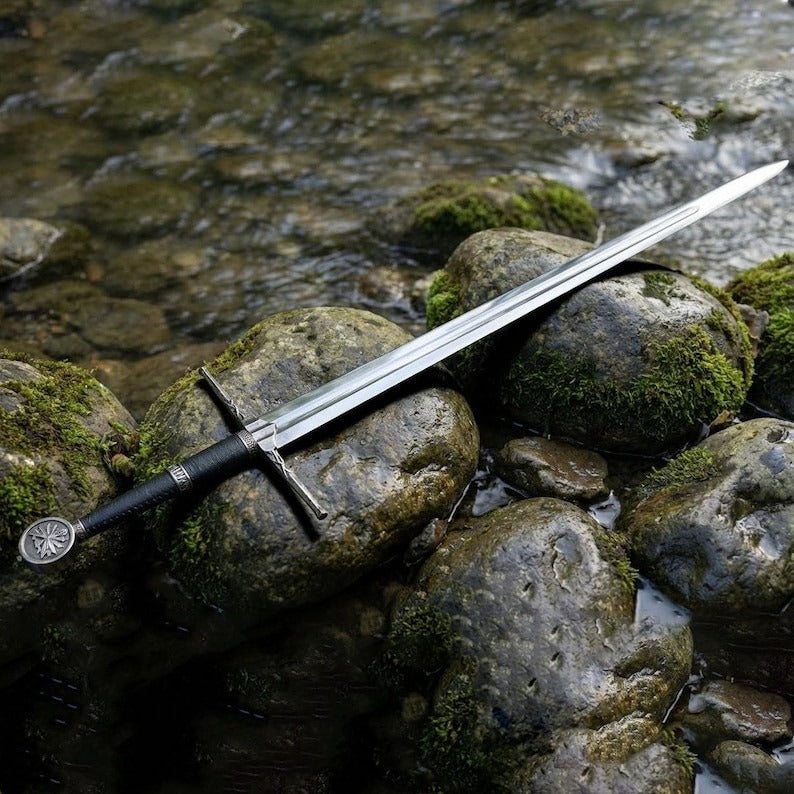 Hand-Forged Witcher 3 Master Sword of Geralt
