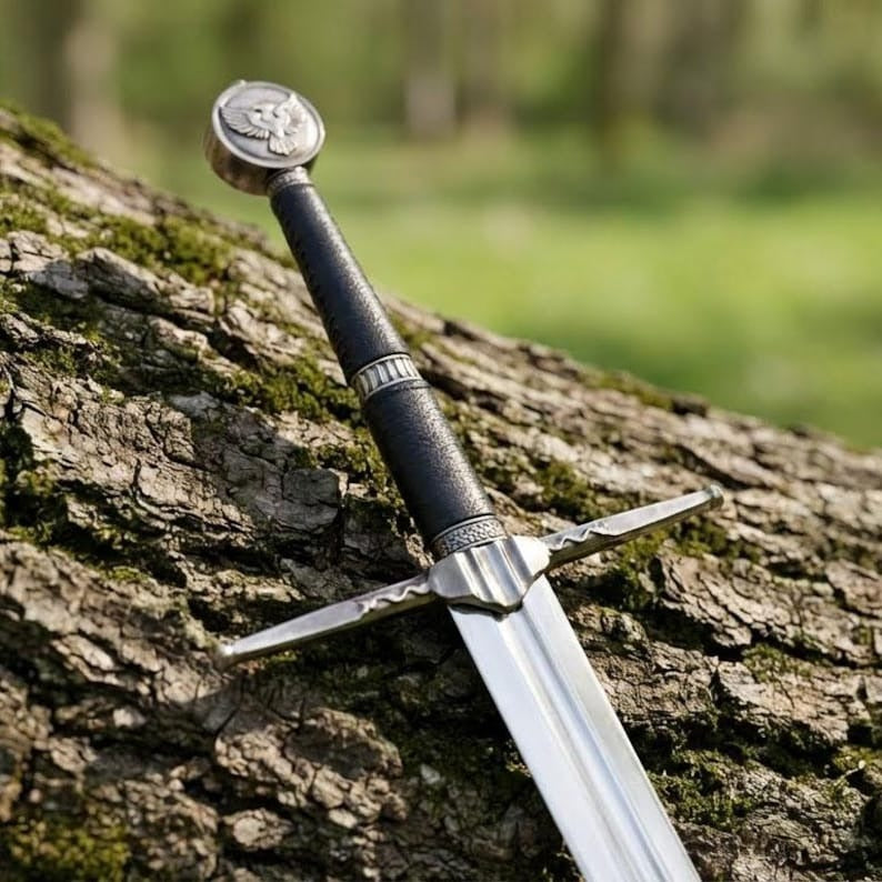 Hand-Forged Witcher 3 Master Sword of Geralt