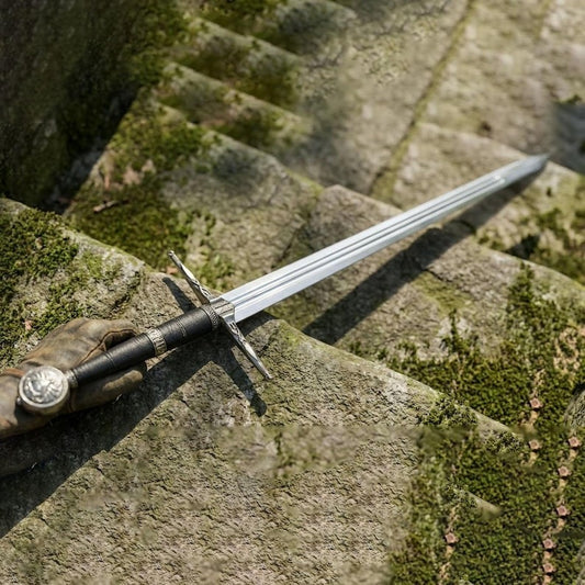 Hand-Forged Witcher 3 Master Sword of Geralt