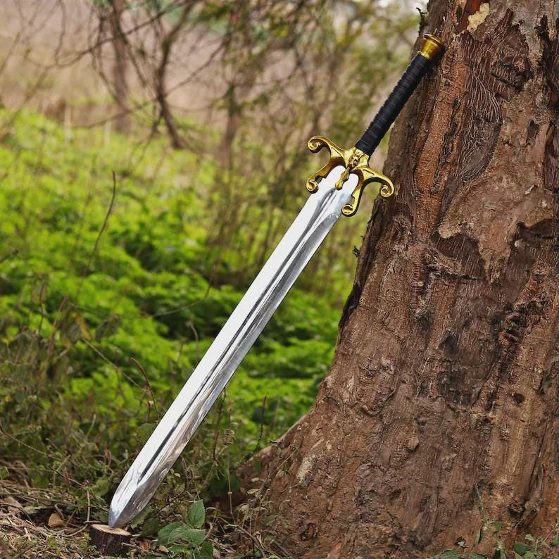 Game of Thrones: Arya Stark’s Valyrian Steel Dagger Replica – The Catspaw Blade with Dragonbone Hilt & Ruby Pommel