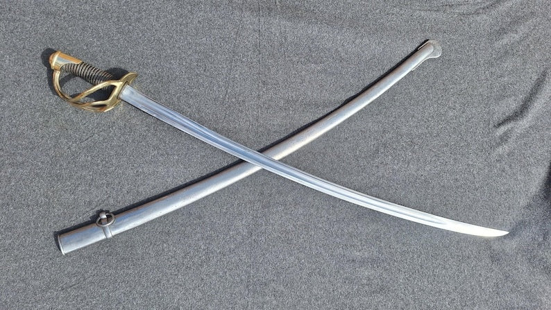 Historical 1822 Pattern Light Cavalry Sabre Replica | Brass Guard Sword