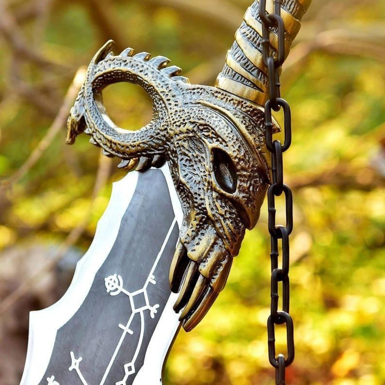 VW-29 God of war blades of chaos metal, Christmas  gift, Halloween gift, gift for him,