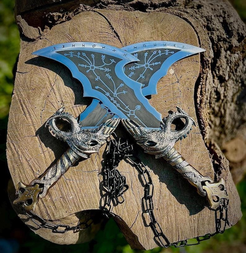 VW-29 God of war blades of chaos metal, Christmas  gift, Halloween gift, gift for him,