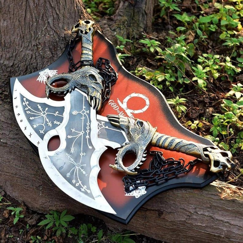 VW-29 God of war blades of chaos metal, Christmas  gift, Halloween gift, gift for him,