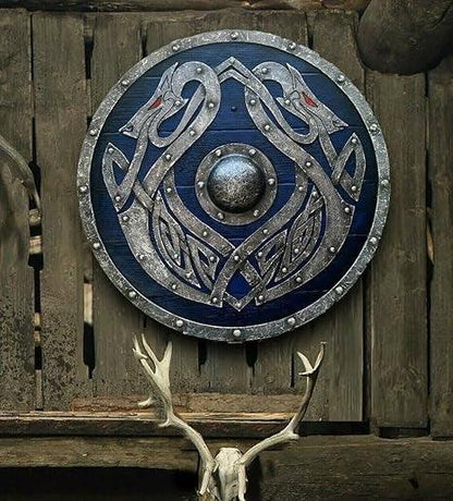Valhalla Sea Dragon Jormungandar Warrior shield