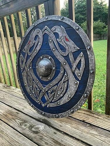 Valhalla Sea Dragon Jormungandar Warrior shield