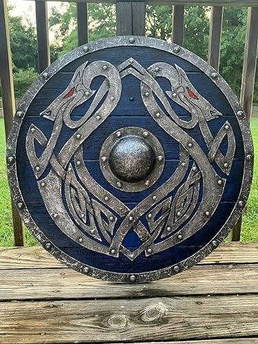 Valhalla Sea Dragon Jormungandar Warrior shield