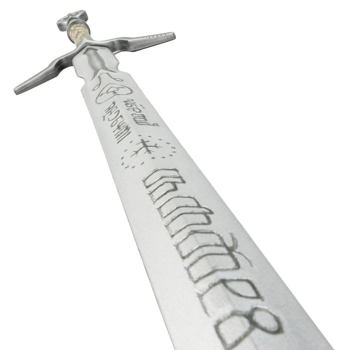The Witcher 3: Ciri’s Zireael Sword Replica – High Carbon Steel Swallow Blade with Iconic Open Pommel
