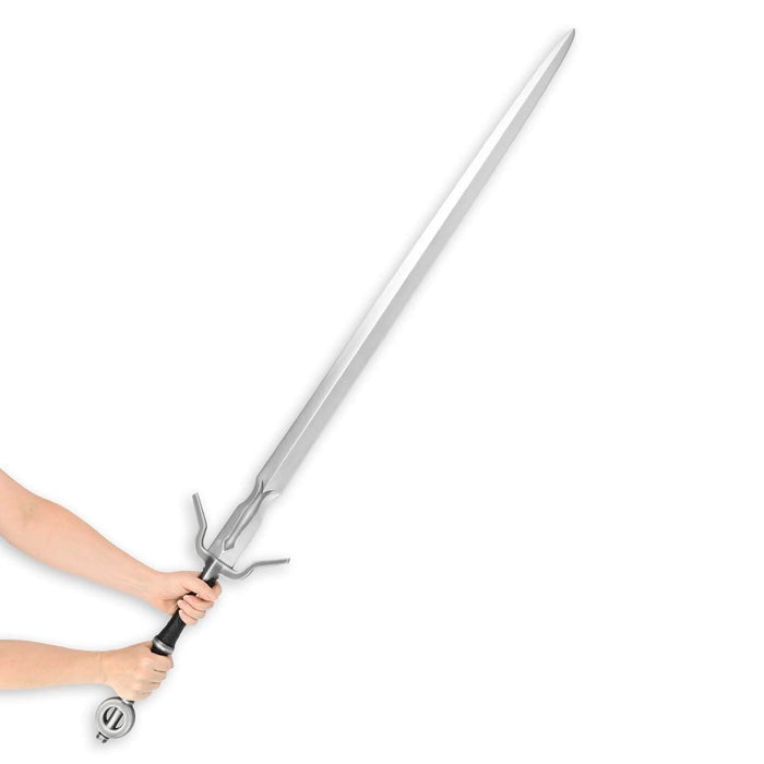 The Witcher 3: Ciri’s Zireael Sword Replica – High Carbon Steel Swallow Blade with Iconic Open Pommel